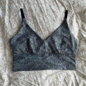 Lululemon Solo Bra Longline Crop Top